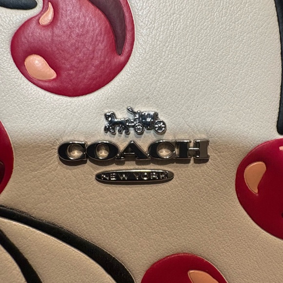 Coach Cherry Heart Coin Pouch - Picture 6 of 6